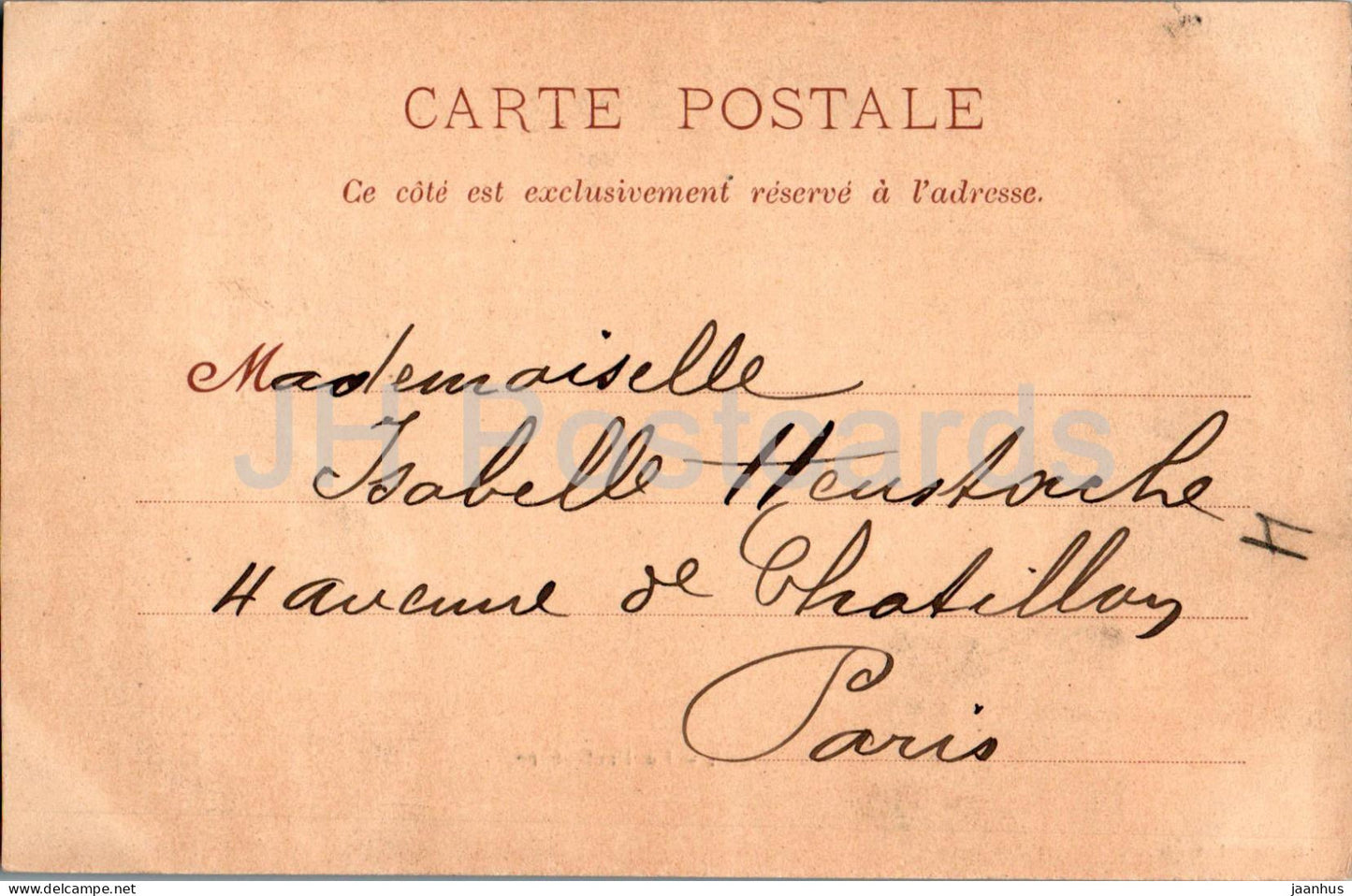 Chaumont - La Préfecture - carte postale ancienne - 1904 - France - oblitérée