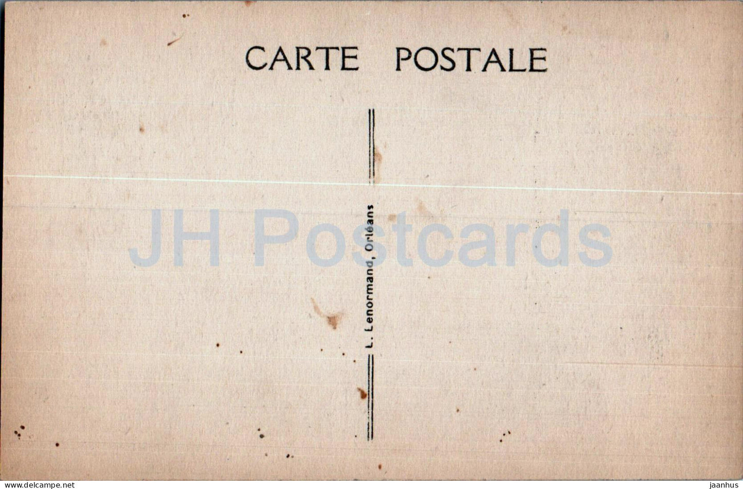 Beaugency - L'Hotel de Ville - Facade Renaissance - town hall - 128 - old postcard - France - unused