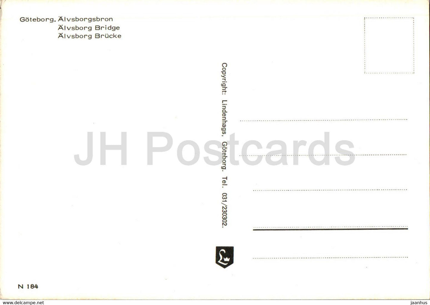 Goteborg - Alvsborgsbron - Alvsborg bridge - bridge - ship - 184 - Sweden - unused