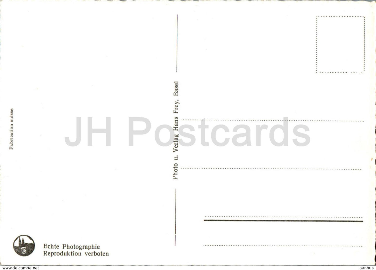 Basel - Wettsteinbrucke und Munster - bridge - 518 - old postcard - Switzerland - unused