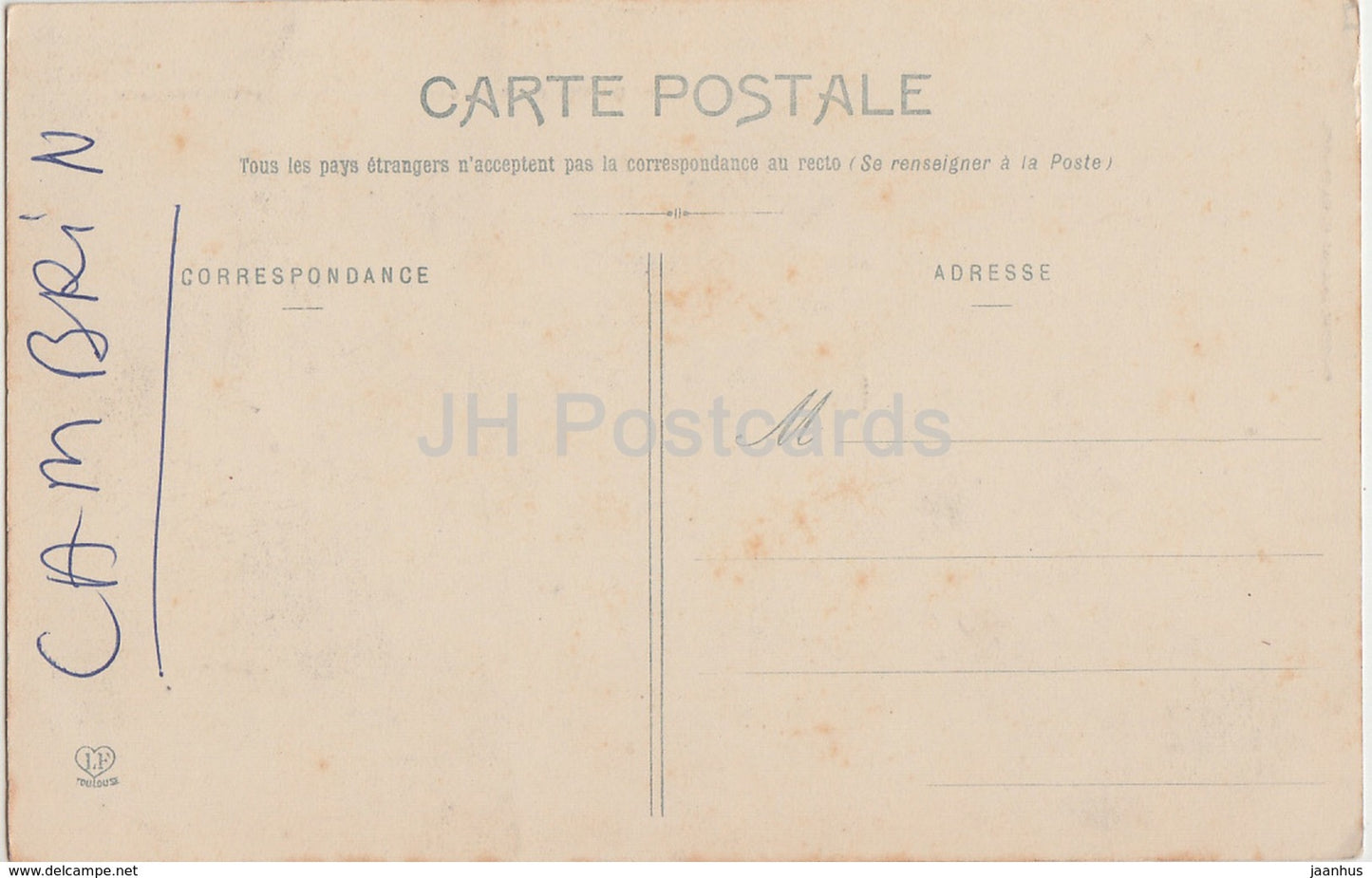 St Bernard de Comminges - La Cathedrale - cathedral - 21 - old postcard - France - unused