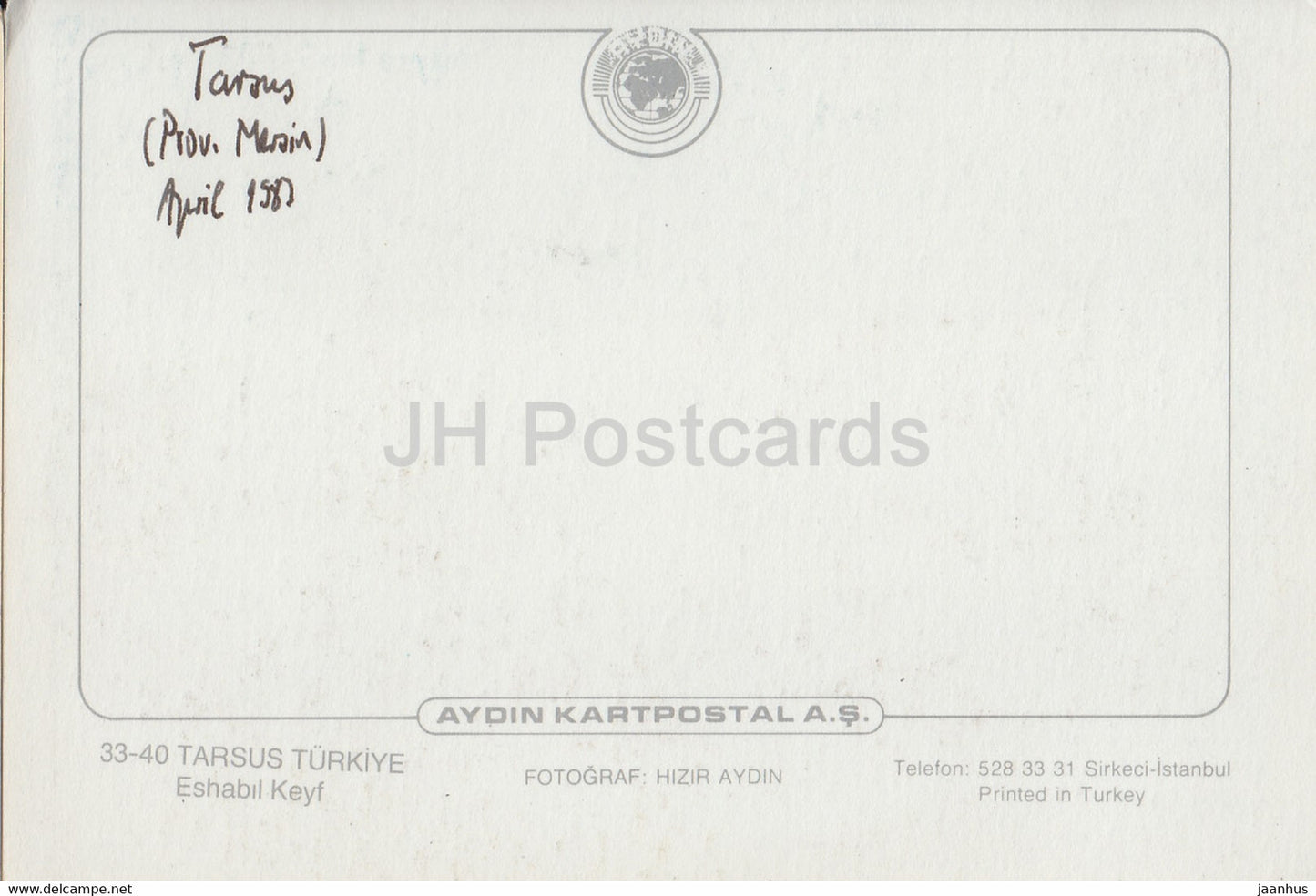 Tarsus - Eshabil Keyf - 1987 - Turquie - occasion