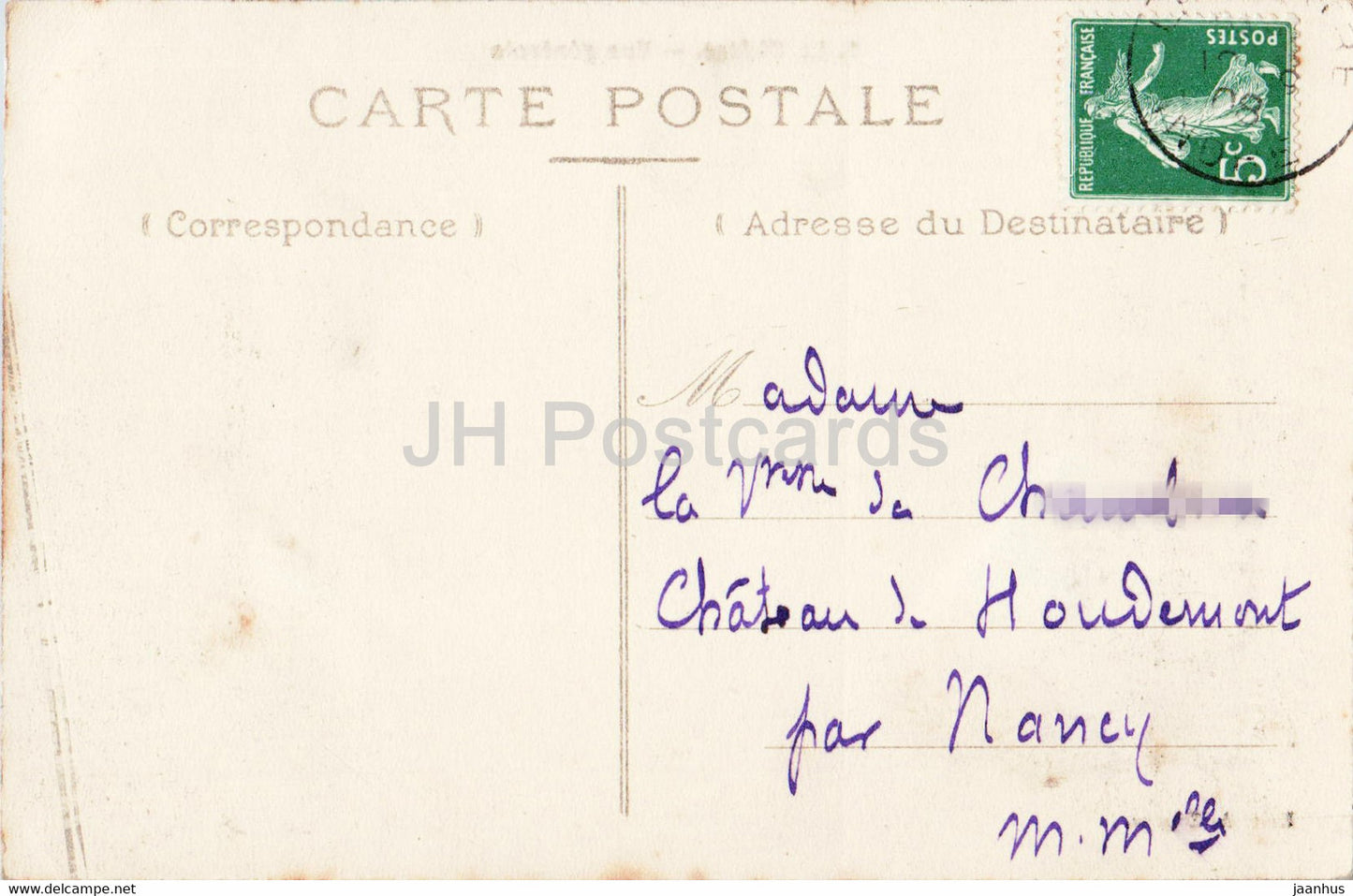 La Chatre - Vue generale - 1 - old postcard - 1908 - France - used