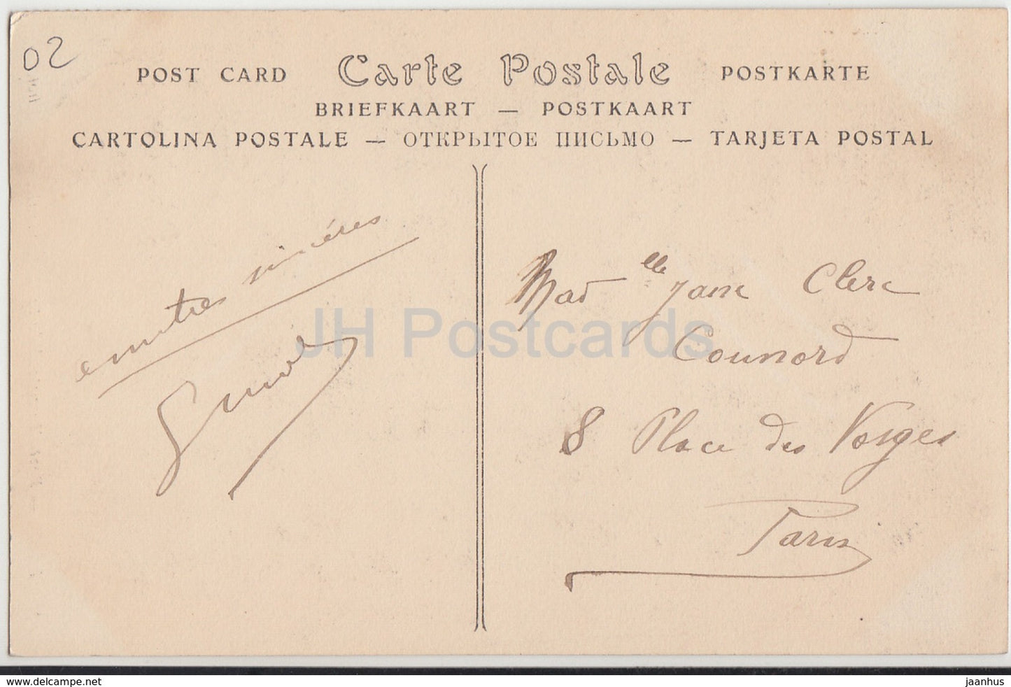 Laon - Portail Central de la Cathedrale - Kathedrale - 17 - 1910 - alte Postkarte - Frankreich - gebraucht