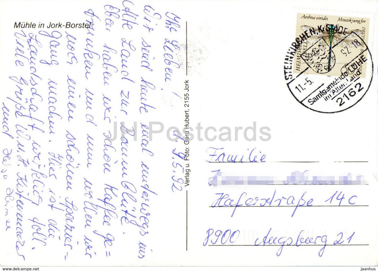 Mühle in Jork Borstel – Windmühle – 1992 – Deutschland – gebraucht