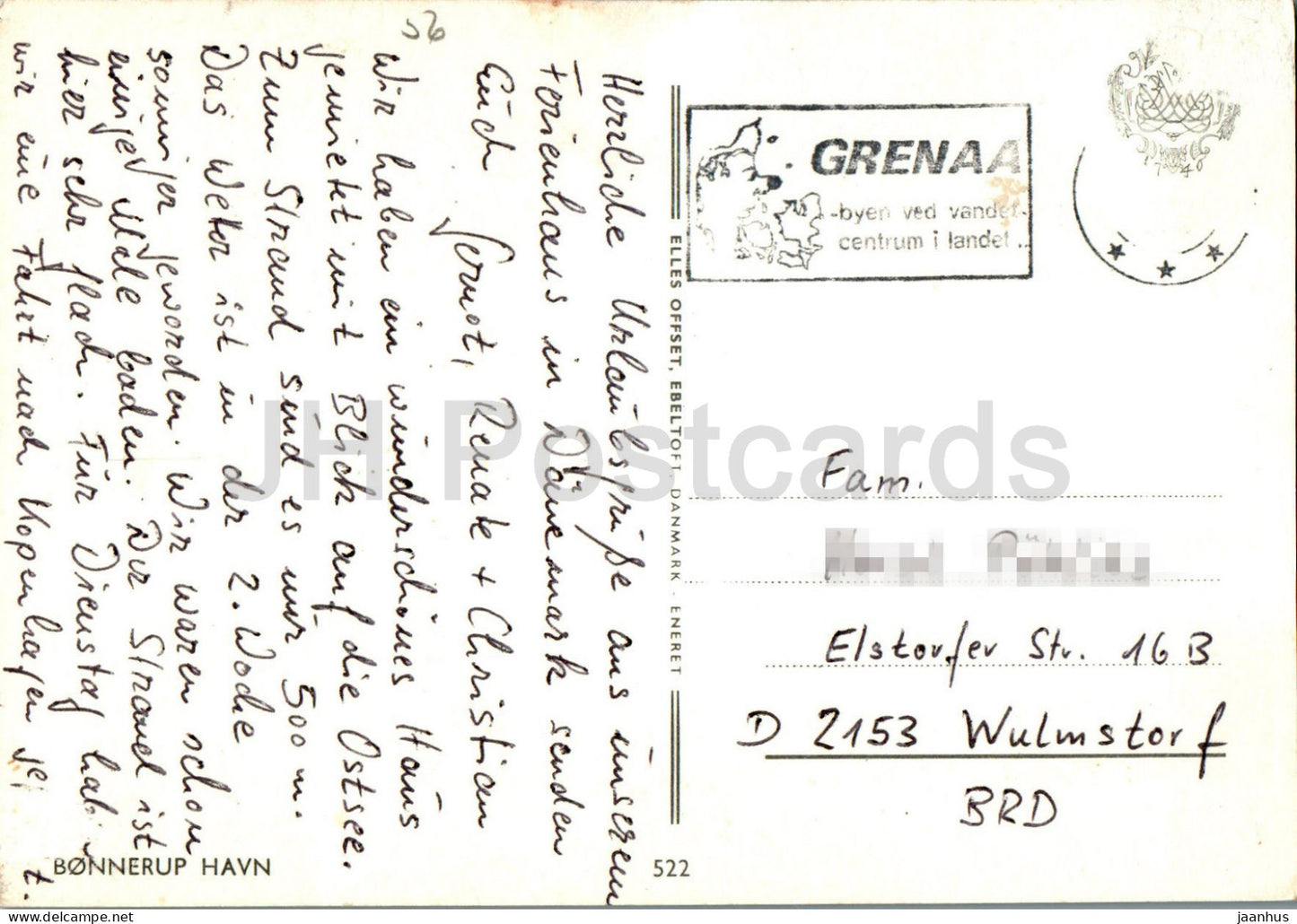 Bonnerup Havn - Hafen - Segelboot - Multiview - 522 - Dänemark - gebraucht