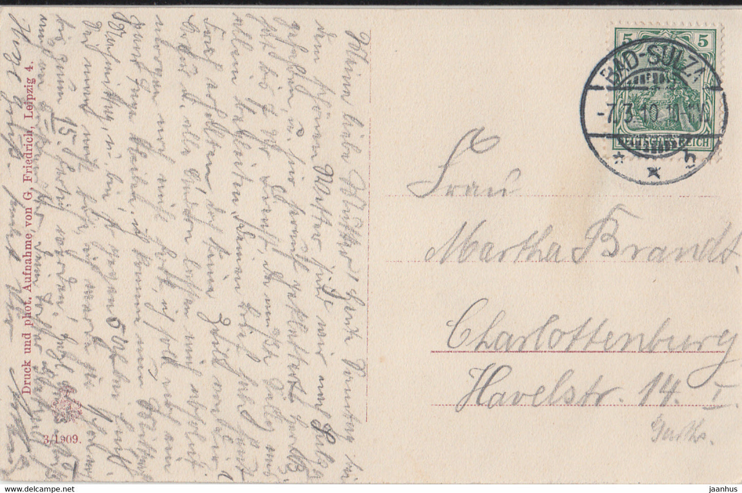 Bad Sulza - Sonnenburg - alte Postkarte - 1910 - Deutschland - gebraucht