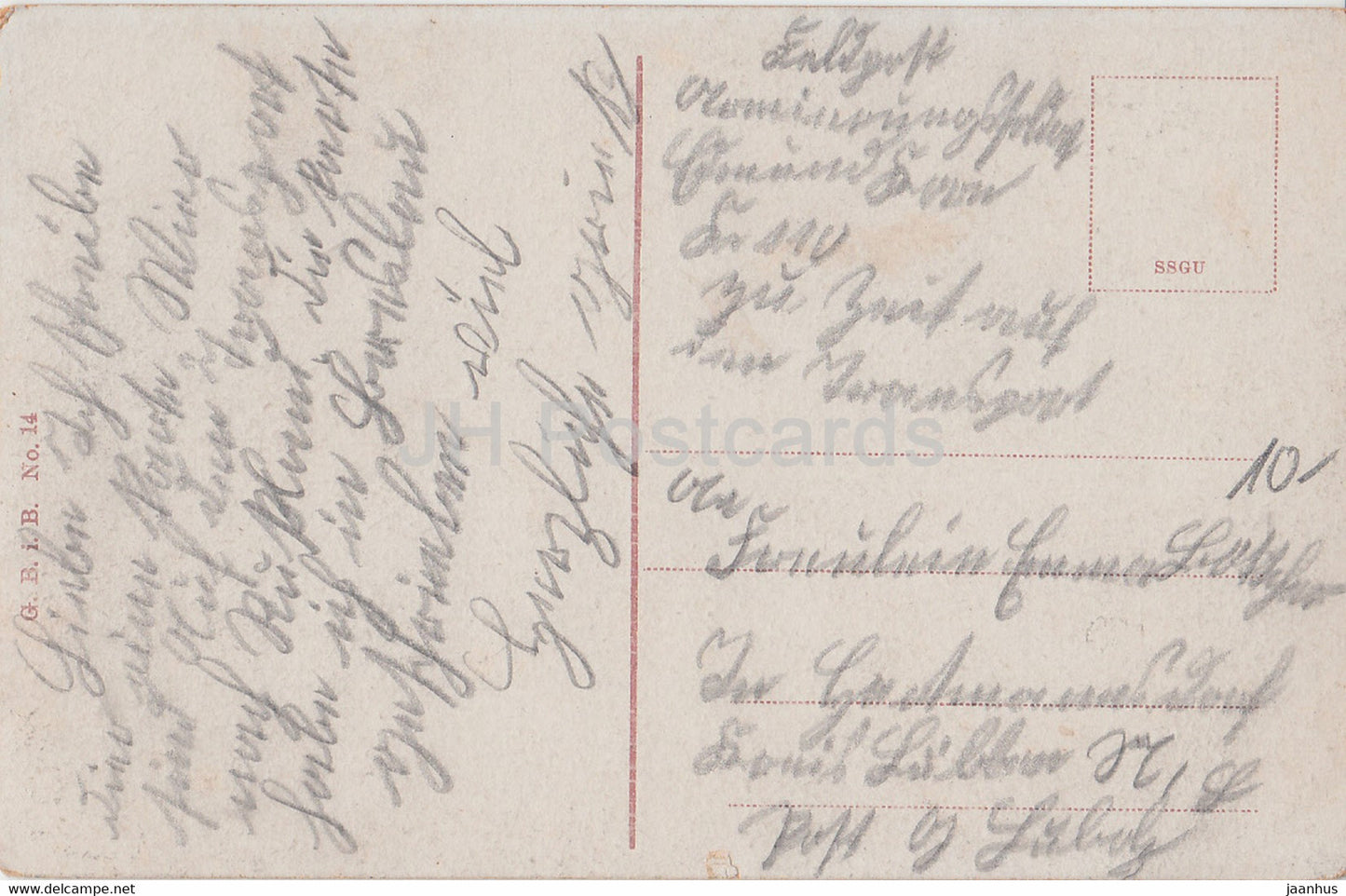 Breslau - Wroclaw - Schweidnitzerstrasse u Stadttheater - theatre - Feldpost - 14 - old postcard - Poland - used