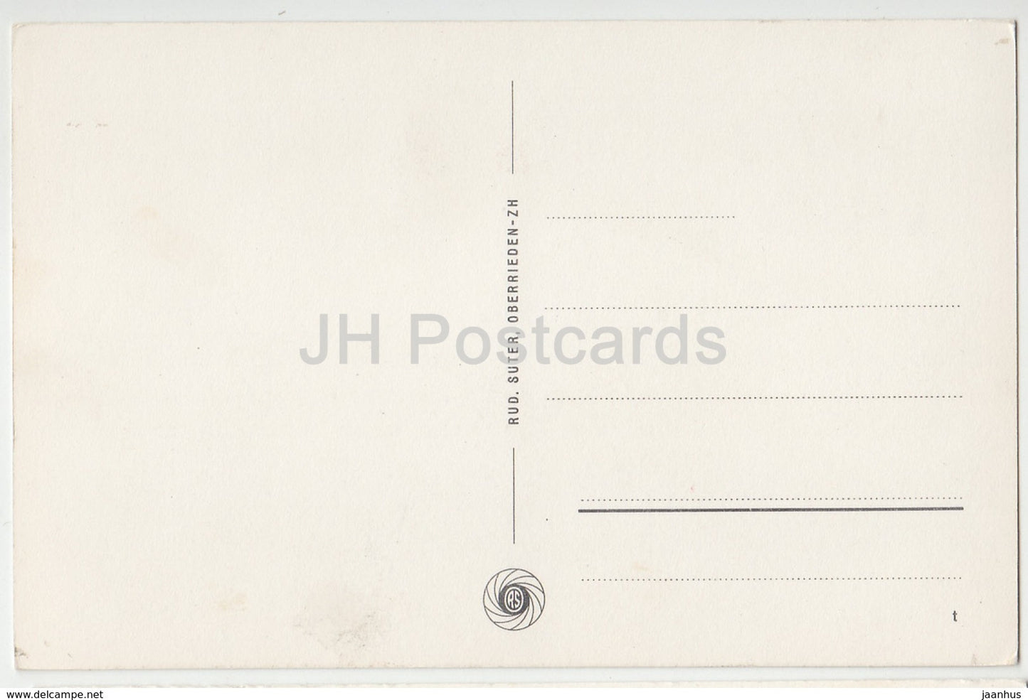 Schloss Morsburg - Schloss - 771 - Schweiz - alte Postkarte - unbenutzt