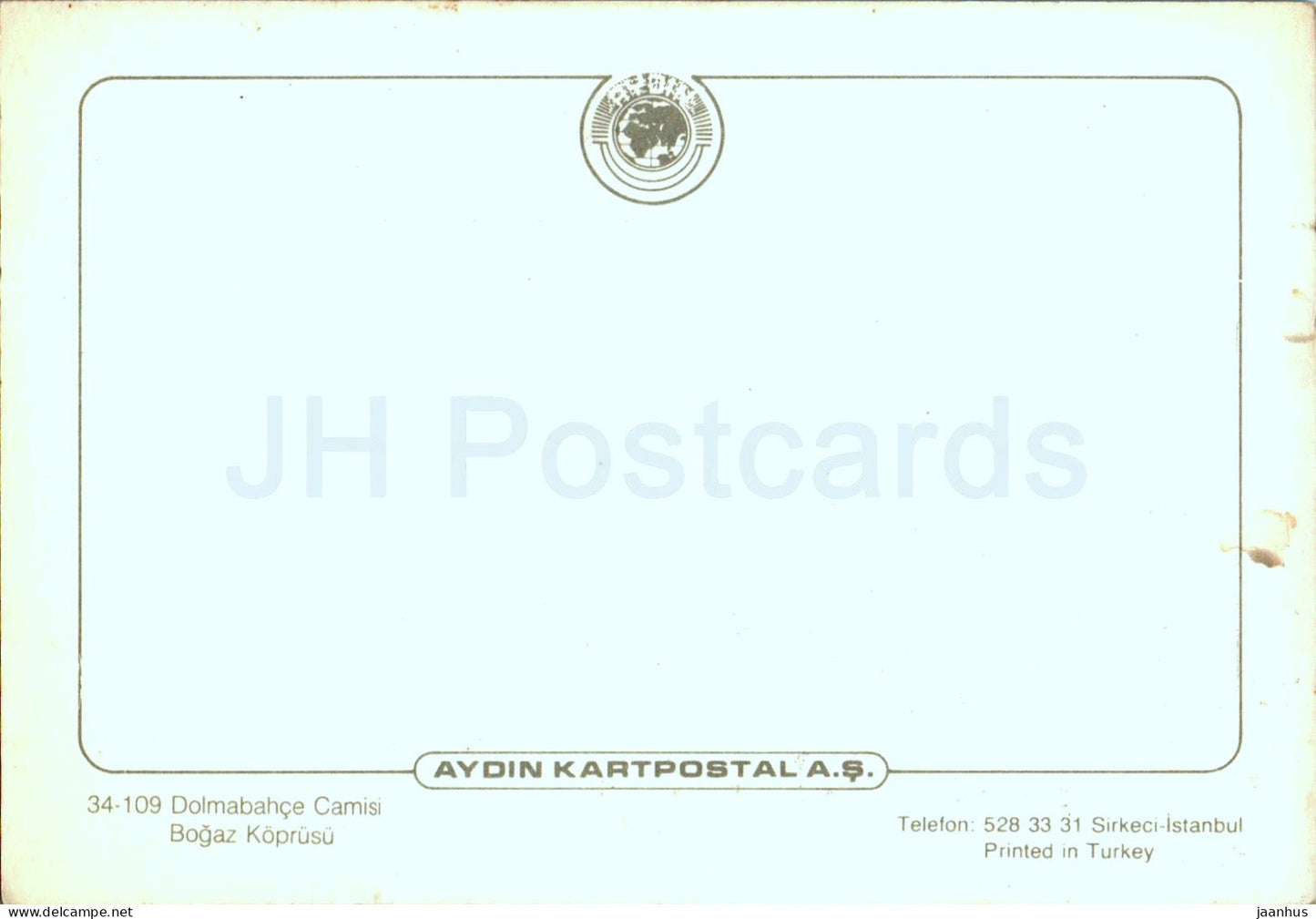 Istanbul - Dolmabahce Camisi - Bogaz Koprusu - Dolmabahce Mosque - Bosphorus Bridge - ship - 34-109 - Turkey - unused