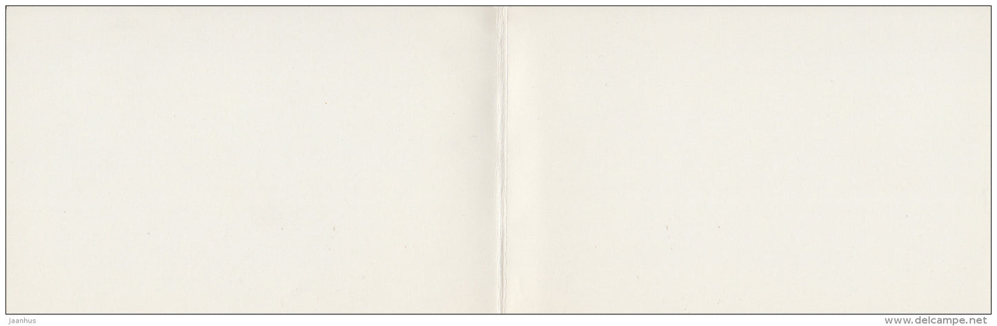 hare - puppet - 1976 - Russia USSR - unused - JH Postcards