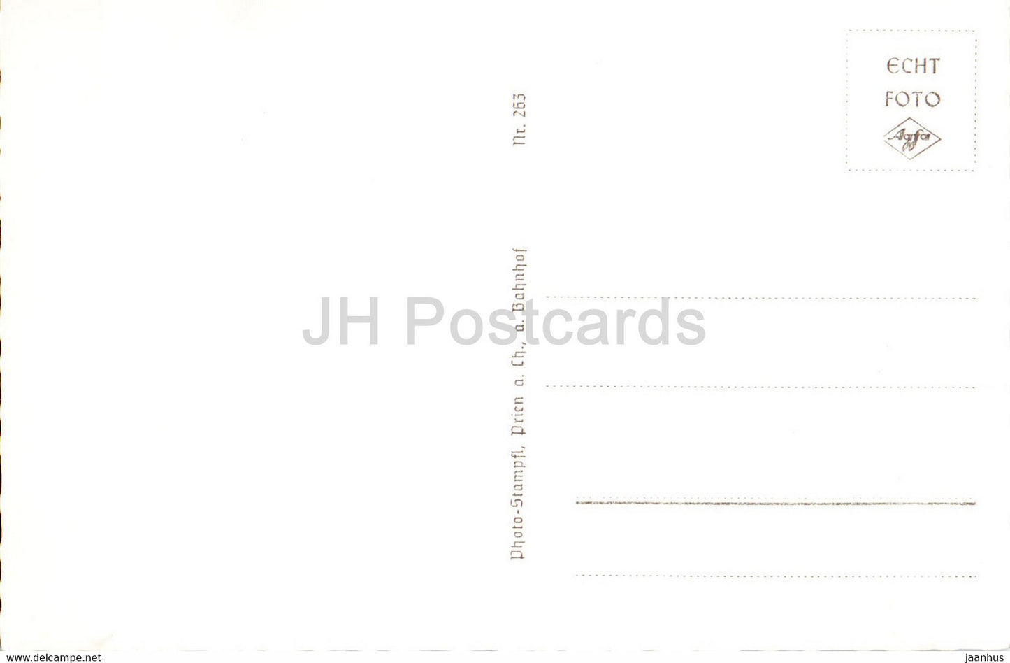 Hochfelln 1674 m - alte Postkarte - Deutschland - unbenutzt