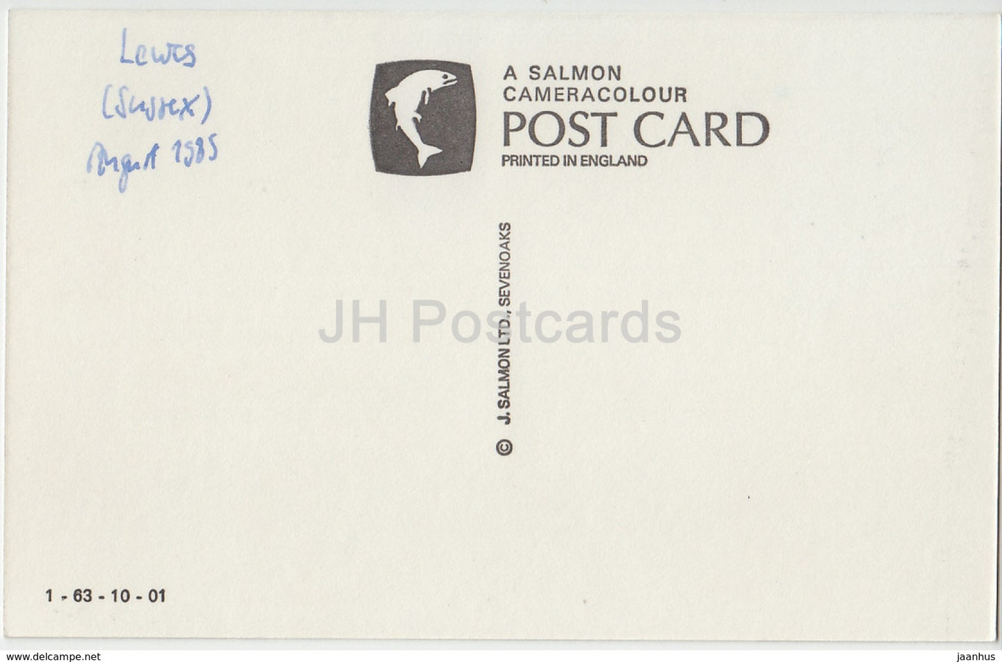 Lewes - The Barbican - 1985 - United Kingdom - England - used