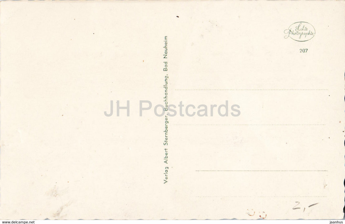 Bad Nauheim - Sprudelhof - alte Postkarte - Deutschland - unbenutzt