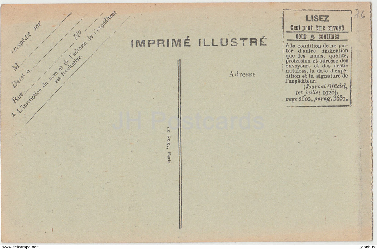 Le Havre - Effets des Vagues a la nouvelle Jetee - 280 - old postcard - France - unused