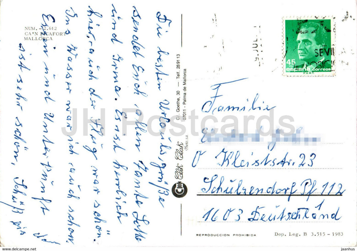 Ca'n Picafort - Mallorca - Multiview - 2612 - Spanien - gebraucht