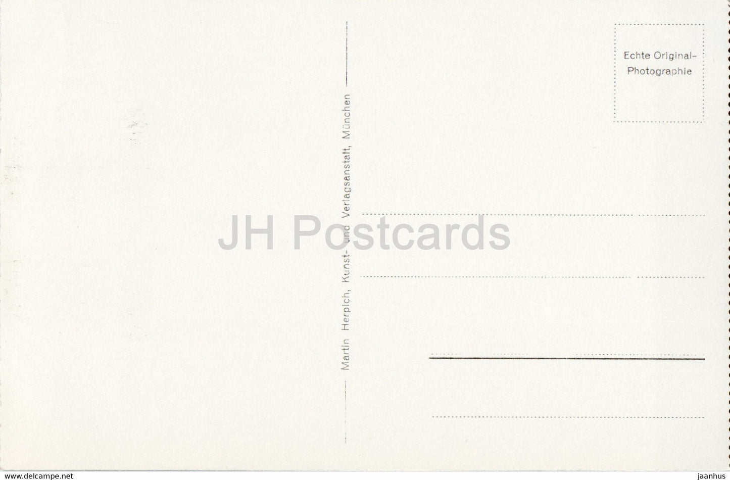 Kloster Ettal - Inneres der Kirche - Kirche - Kloster - alte Postkarte - Deutschland - unbenutzt