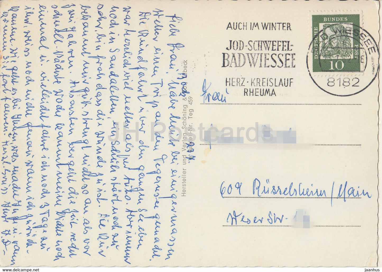 Gruss aus Bad Wiessee am Tegernsee - Germany - used