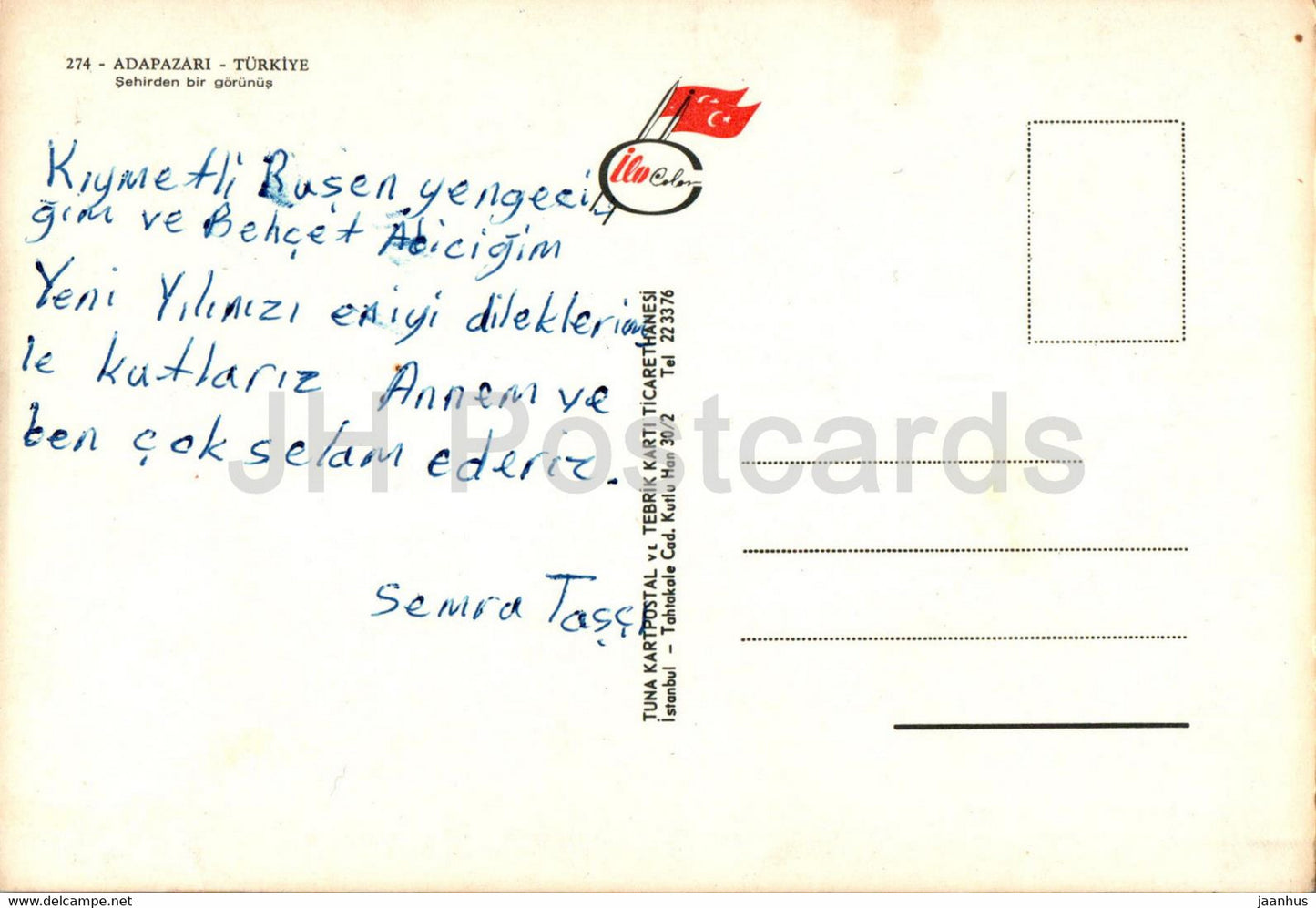 Adapazari - Sehirden bir gorunus - city view - 274 - Turkey - used