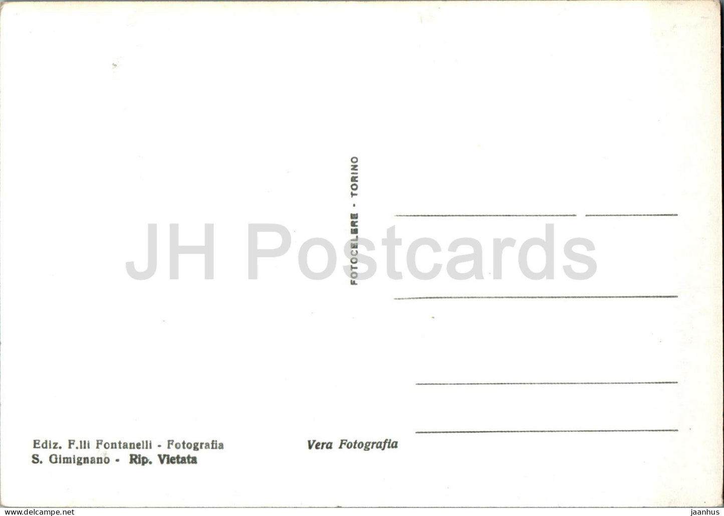 S Gimignano - Le Torri - tower - Italy - unused