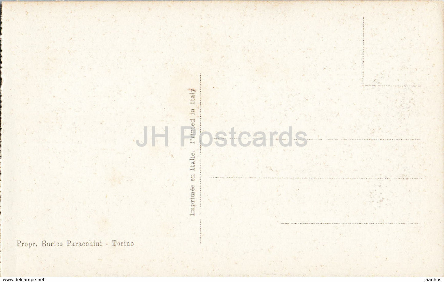 Torino - Turin - Monumento Vittorio Emanuele II - monument - old postcard - Italy - unused