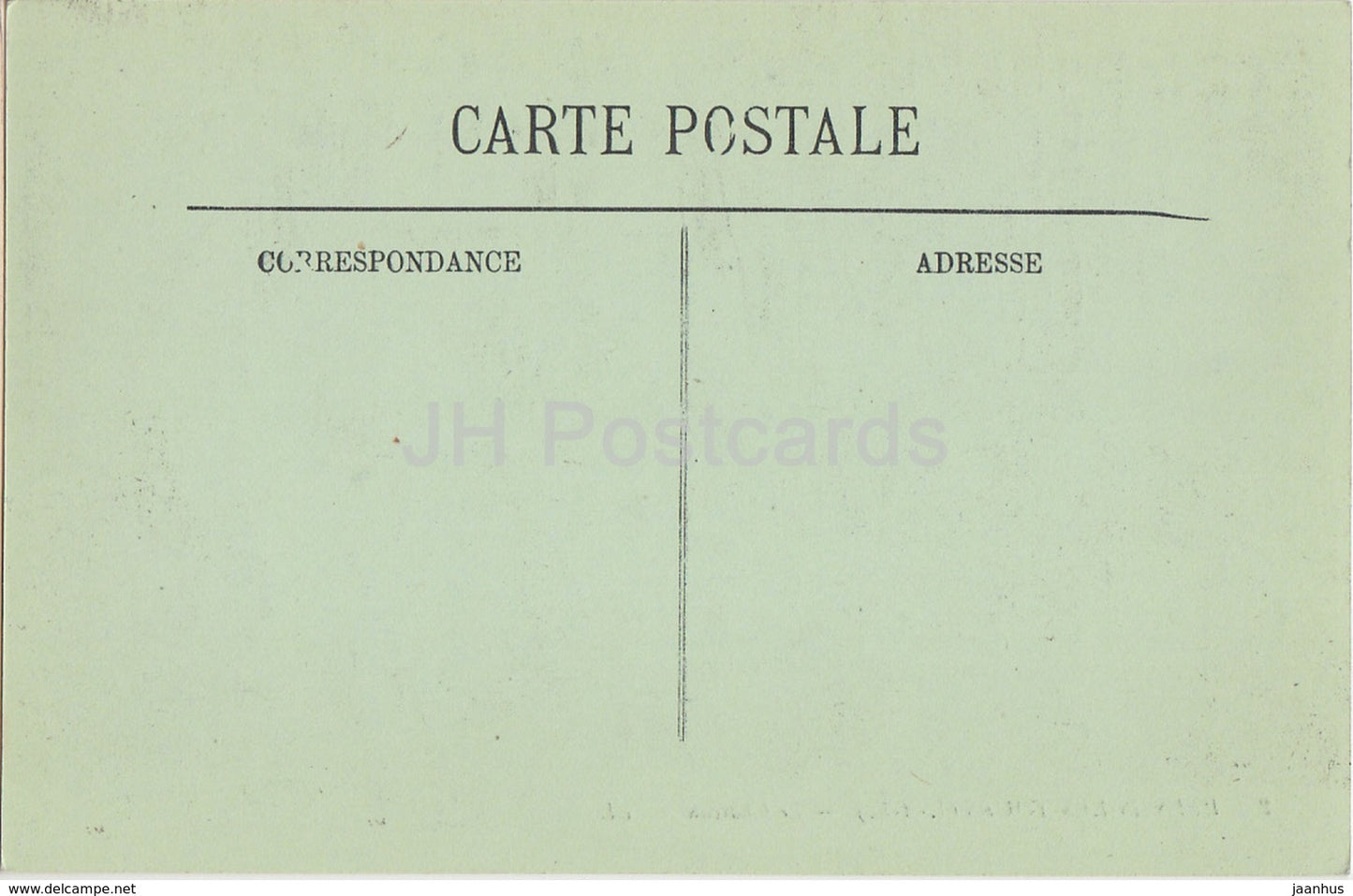 Plessis les Tours - Le Chateau - castle - 2 - old postcard - France - unused