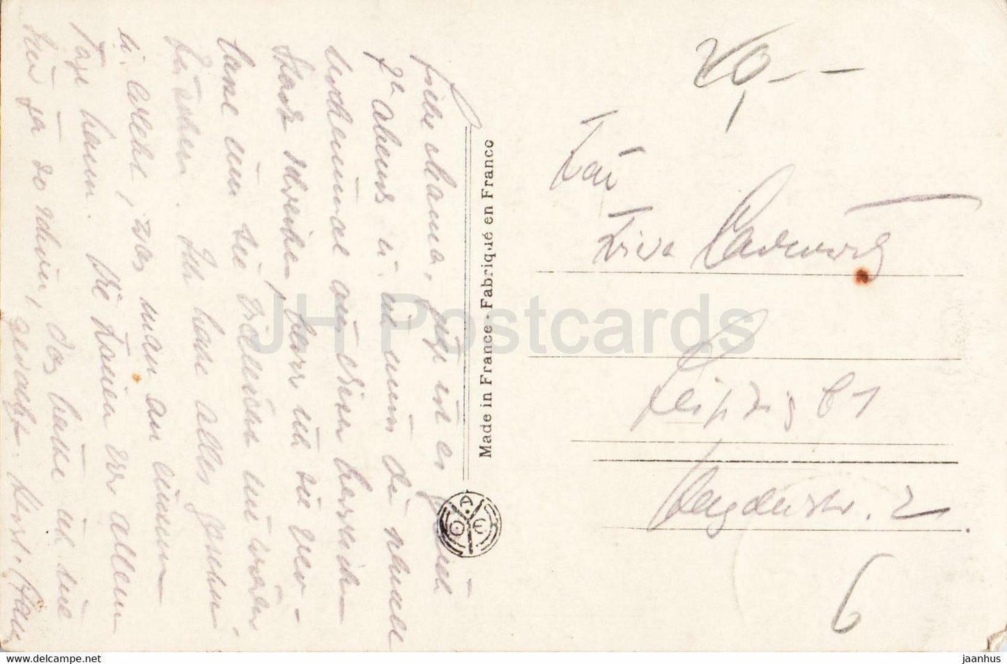 Paris - Panorama des Champs Elysees Pris de L'Arc de Triomphe - 553 - alte Postkarte - Frankreich - gebraucht