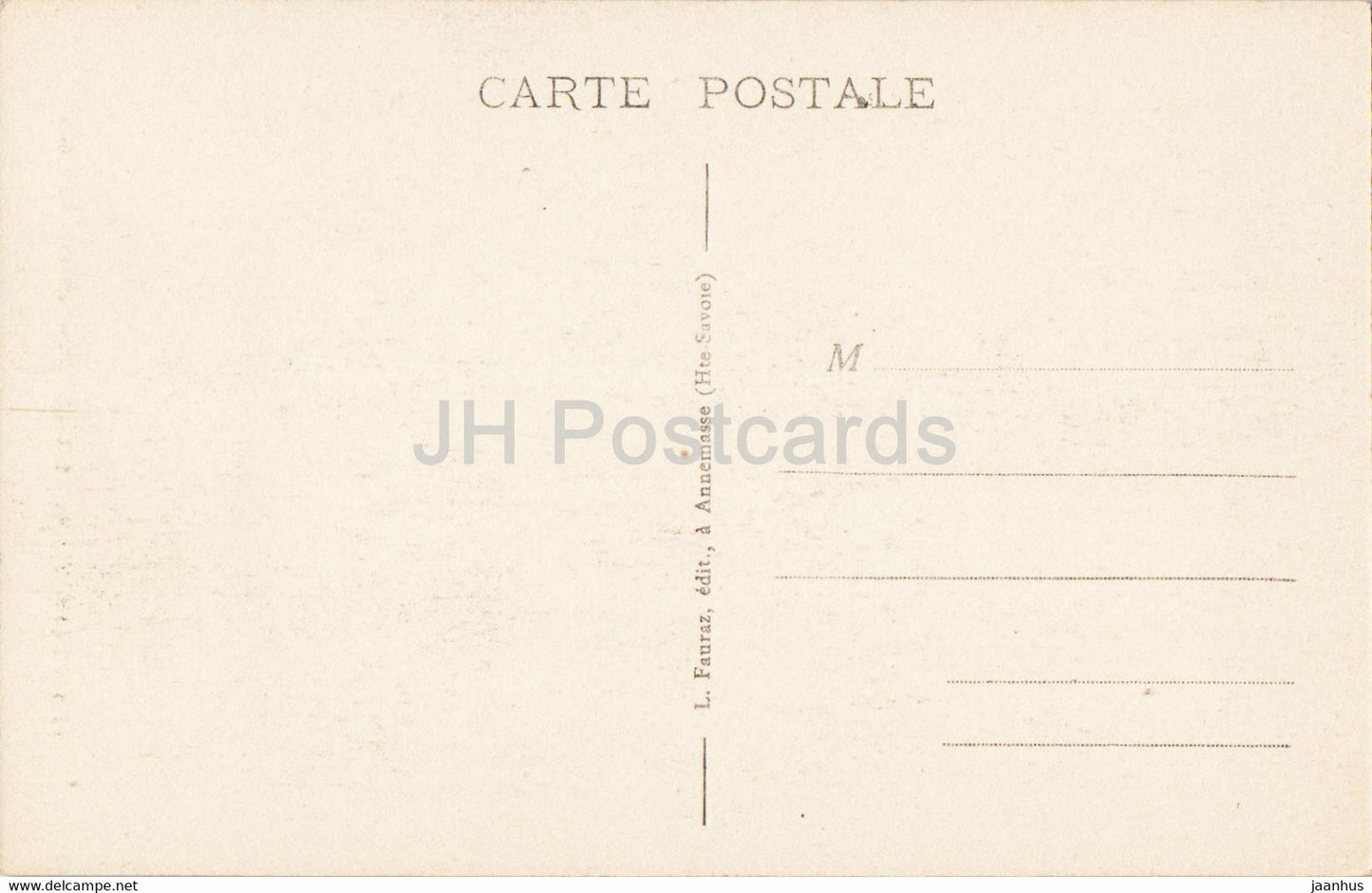 Chamonix Mont Blanc - Pic Albert - alpiniste - 1949 - carte postale ancienne - France - inutilisée