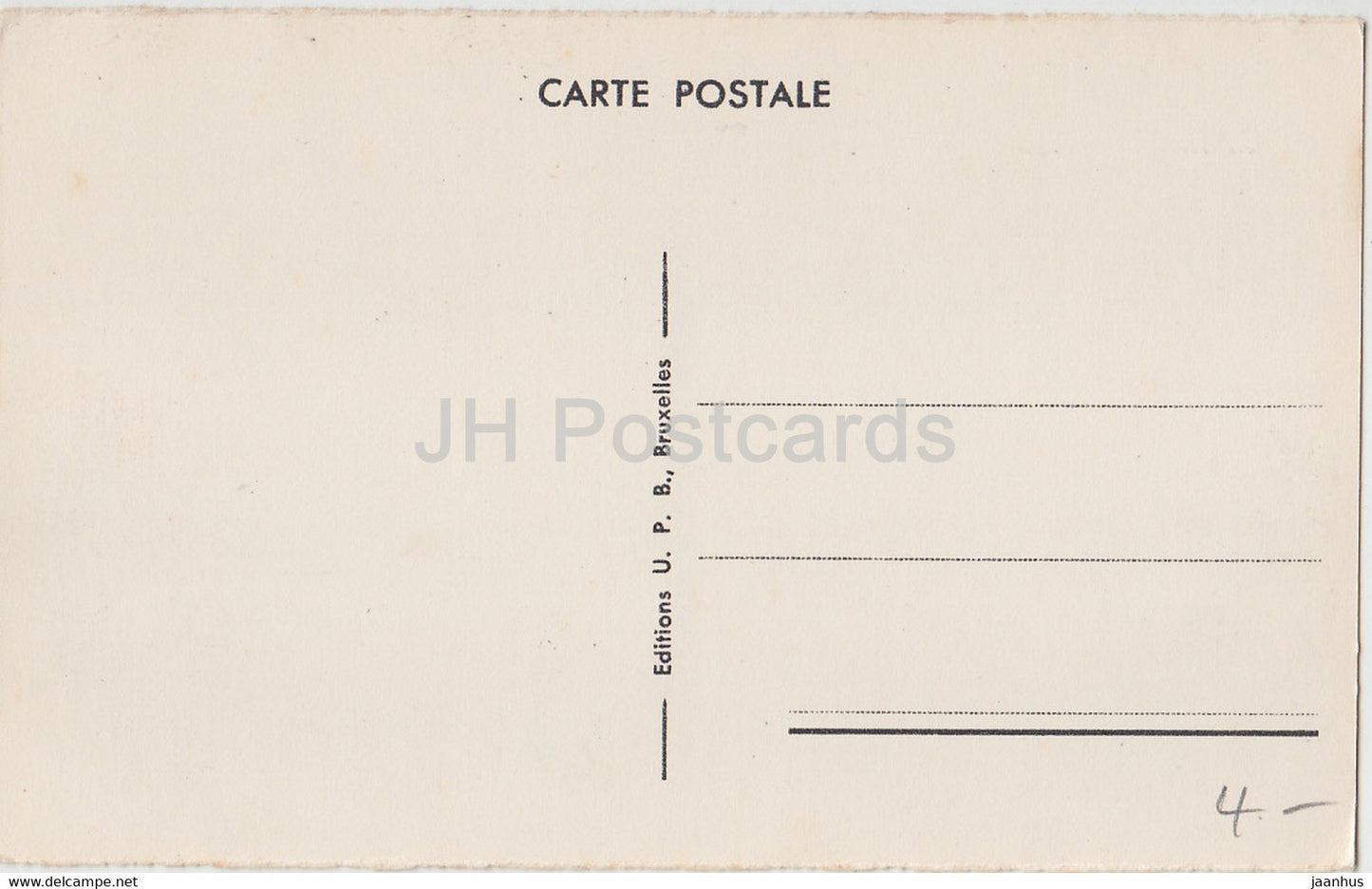 Anvers - Antwerpen - Museum van Schoone Kunsten - Le Musee des Beaux Arts - old postcard - Belgium - unused