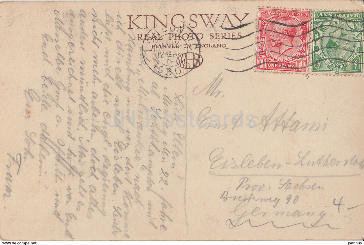 Views of London - Kingsway - Cheapside - Piccadilly - old postcard - 1930 - England - United Kingdom - used