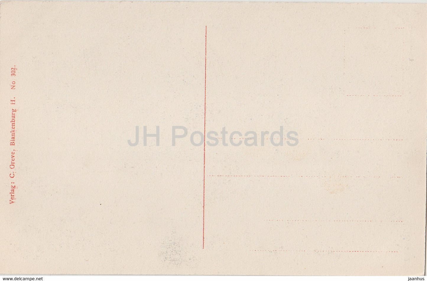 Bodetal - Konigsruh mit Rosstrappefelsen - 302 - old postcard - Germany - unused