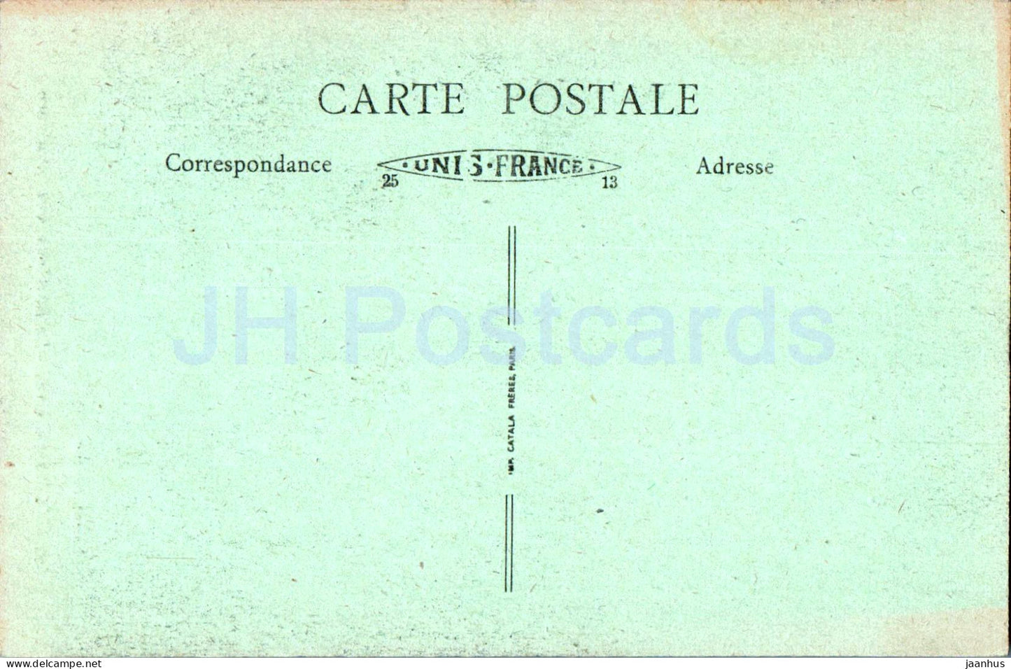 Clery - La Basilique - Vue interieure - 522 - cathedral - old postcard - France - unused