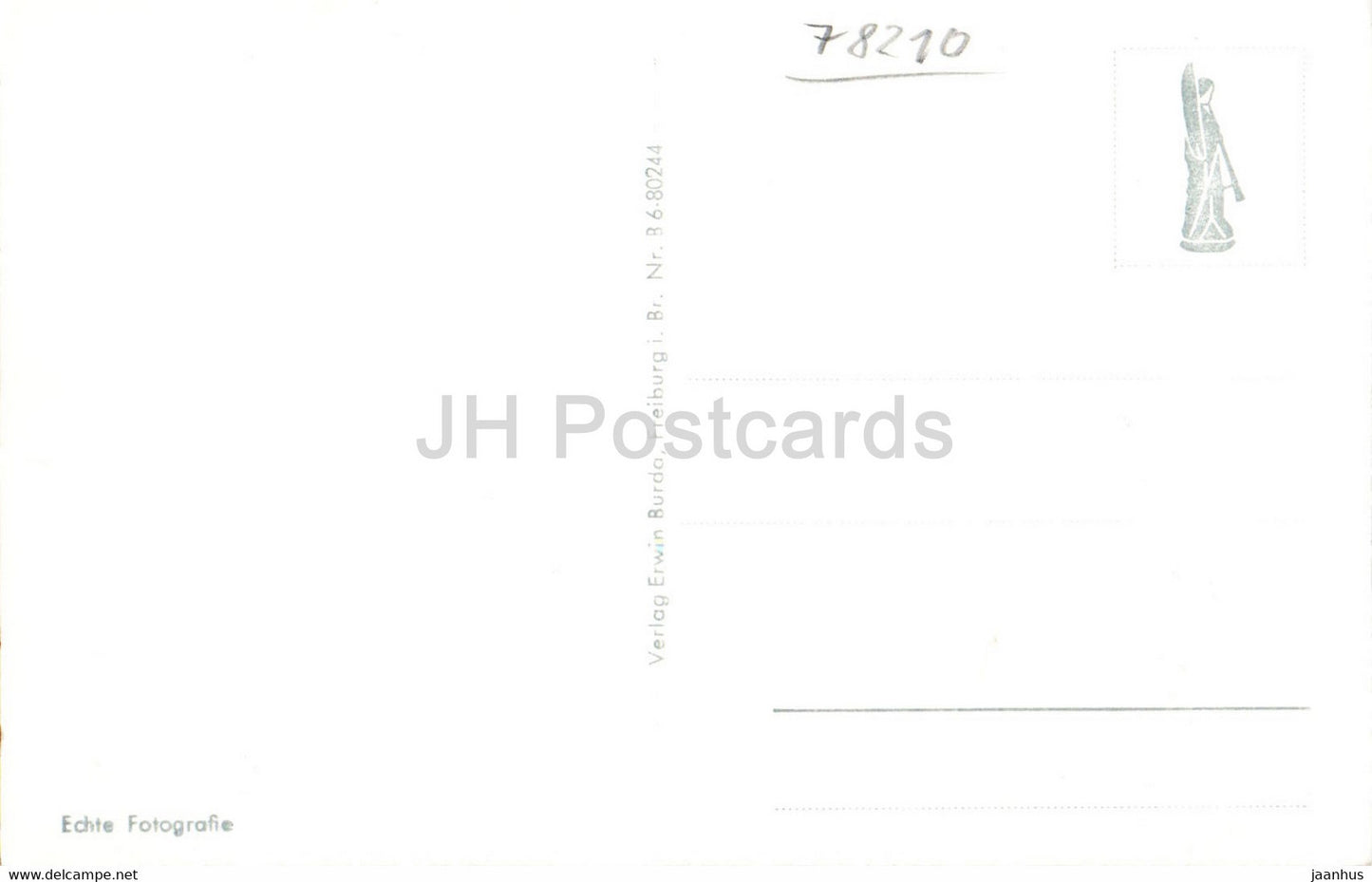 Hollental - Schwarzwald - old postcard - Germany - unused