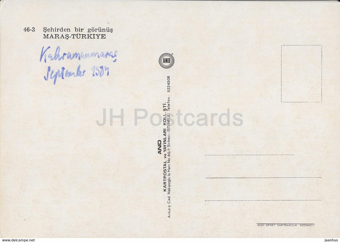 K Maras - General view - 1984 - Turkey - used