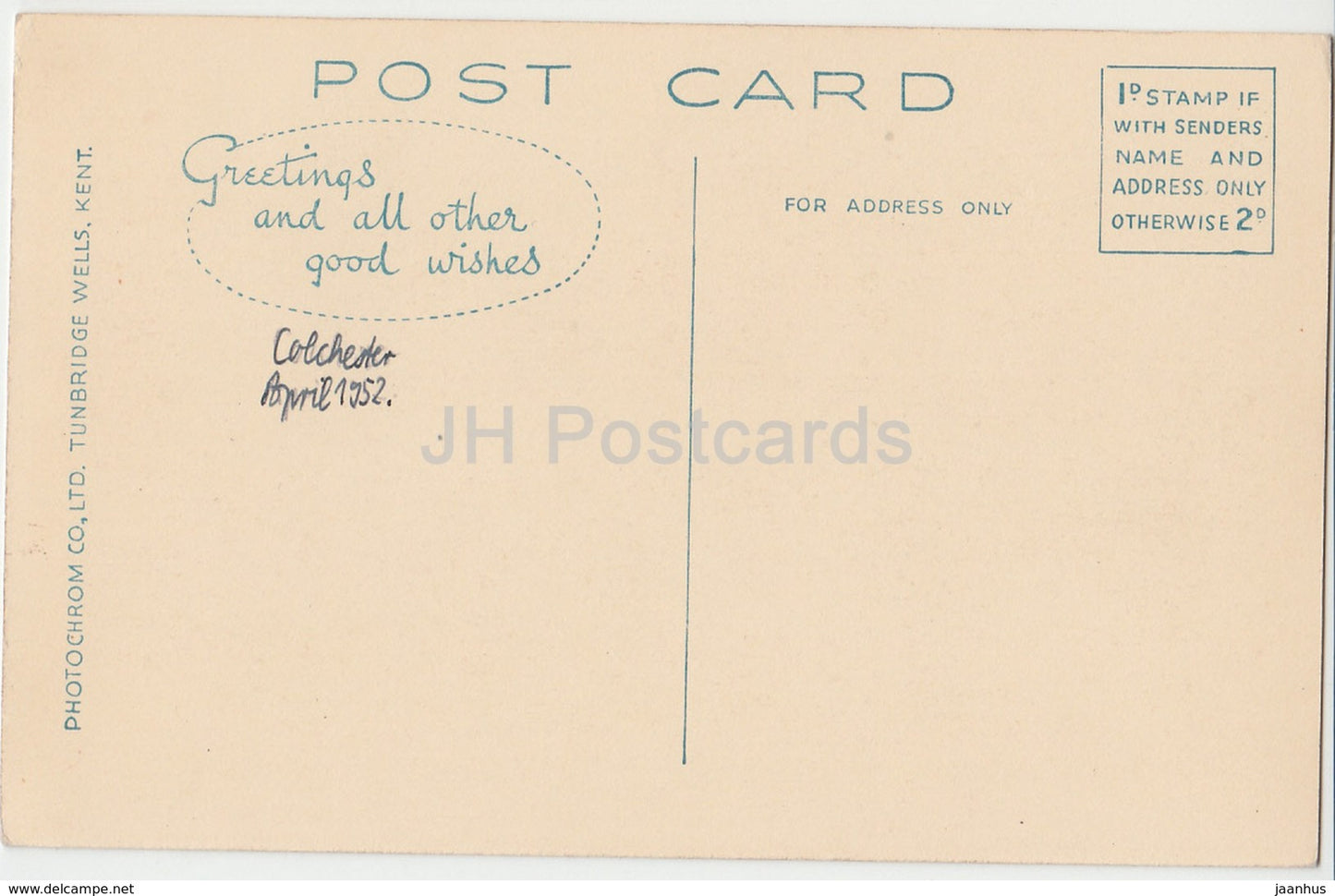 Colchester - Lily Pond - Castle Park - V2306- 1952 - Royaume-Uni - Angleterre - occasion