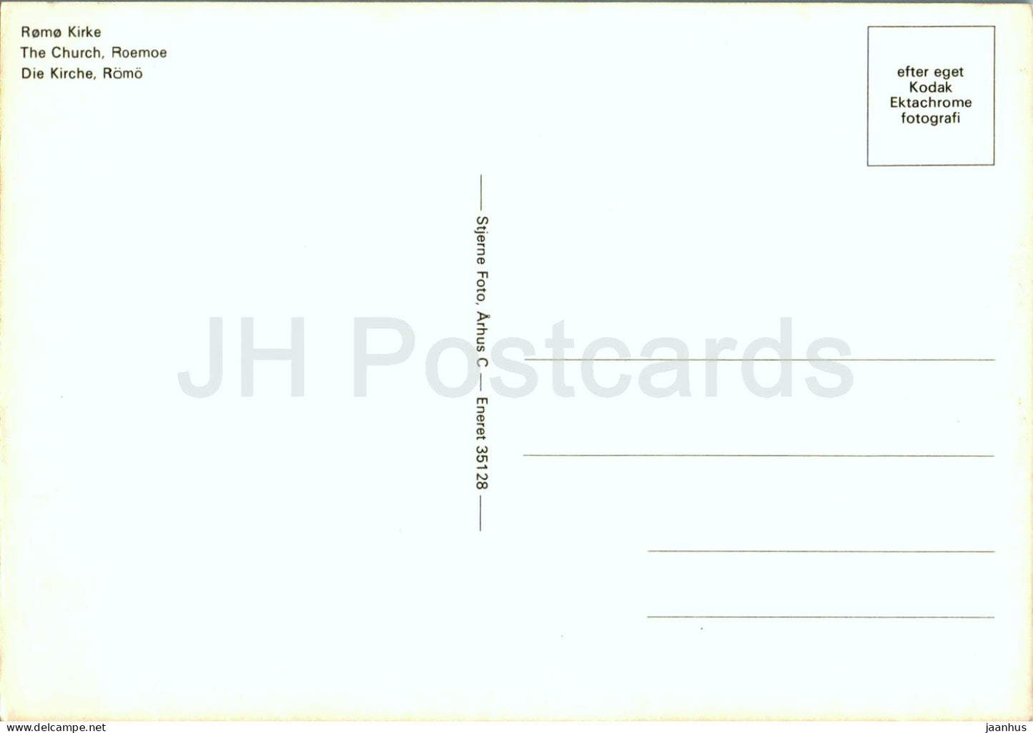 Romo Kirke - church - 35128 - Denmark - unused