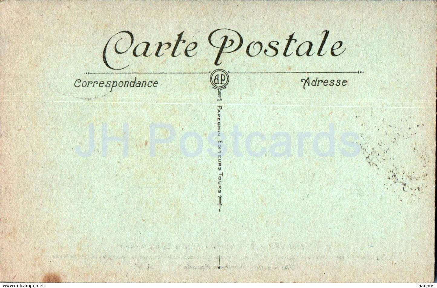 Chambord - Le Château - Façade Septentrionale - château - façade nord - 2 - carte postale ancienne - France - inutilisée