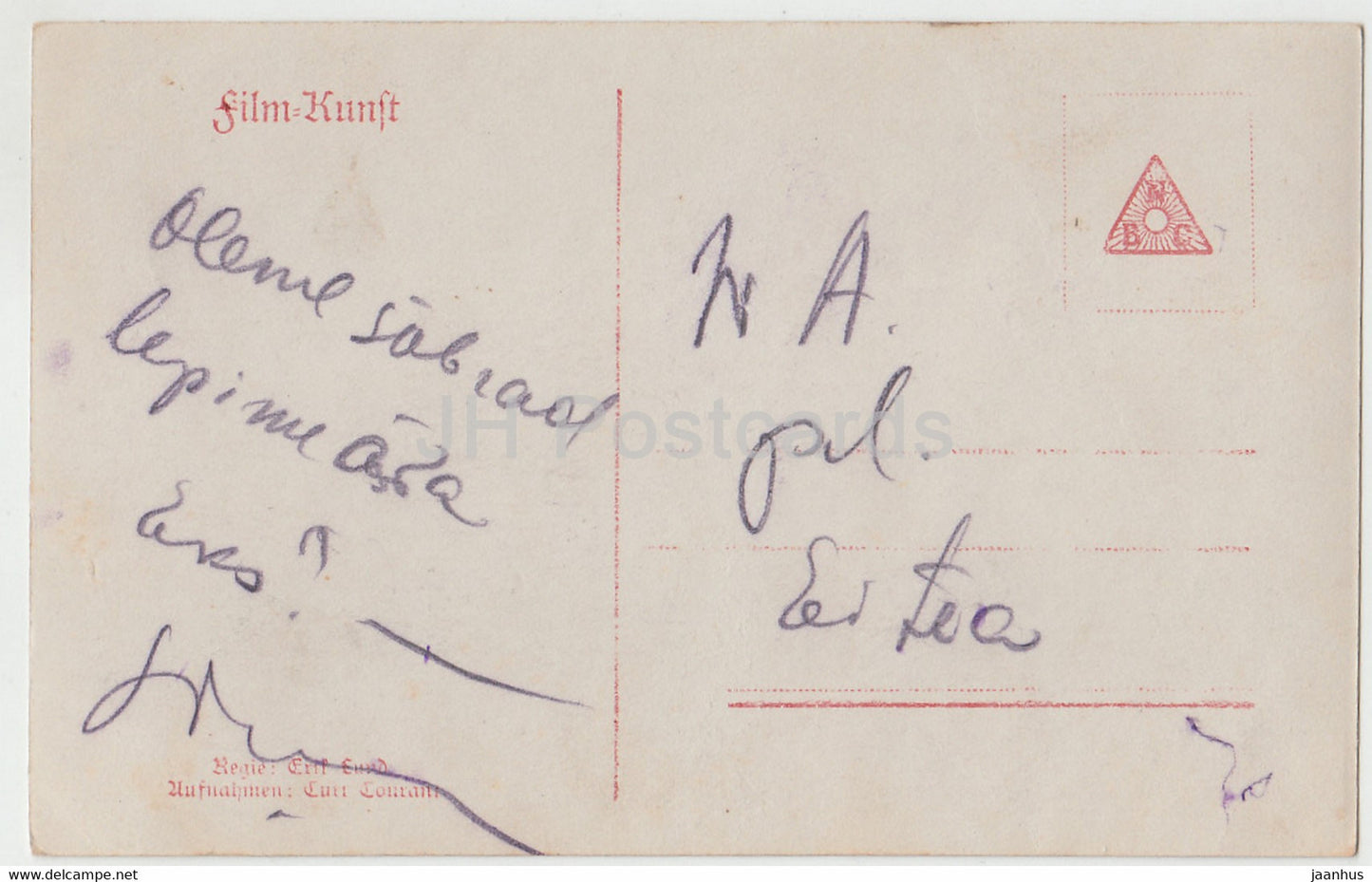 Bruno Kastner in seiner Rolle - Das Herz des Casanova - Film - Film - 622 - Deutschland - alte Postkarte - gebraucht