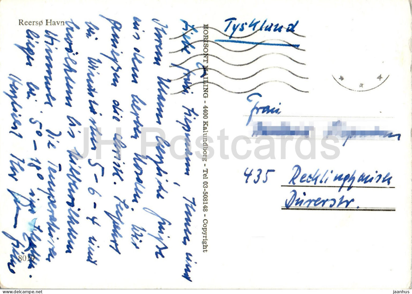 Reerso Havn - port - ship - 8019 - Denmark - used