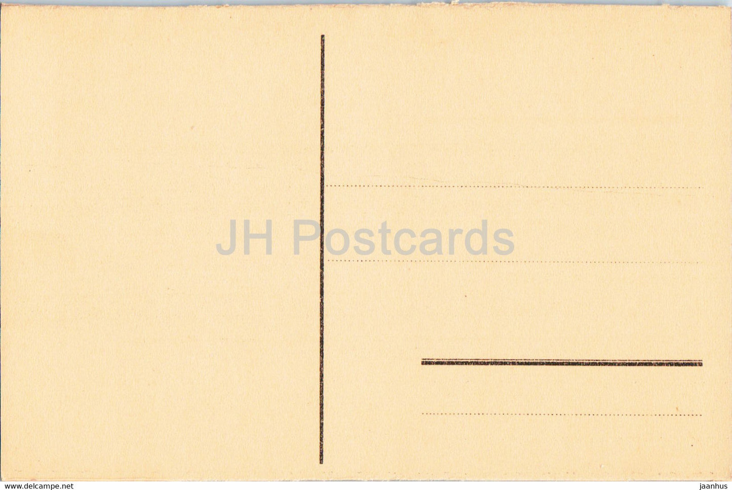 Gruss vom Rhein - Burg Rheinstein - ship - old postcard - Germany - unused