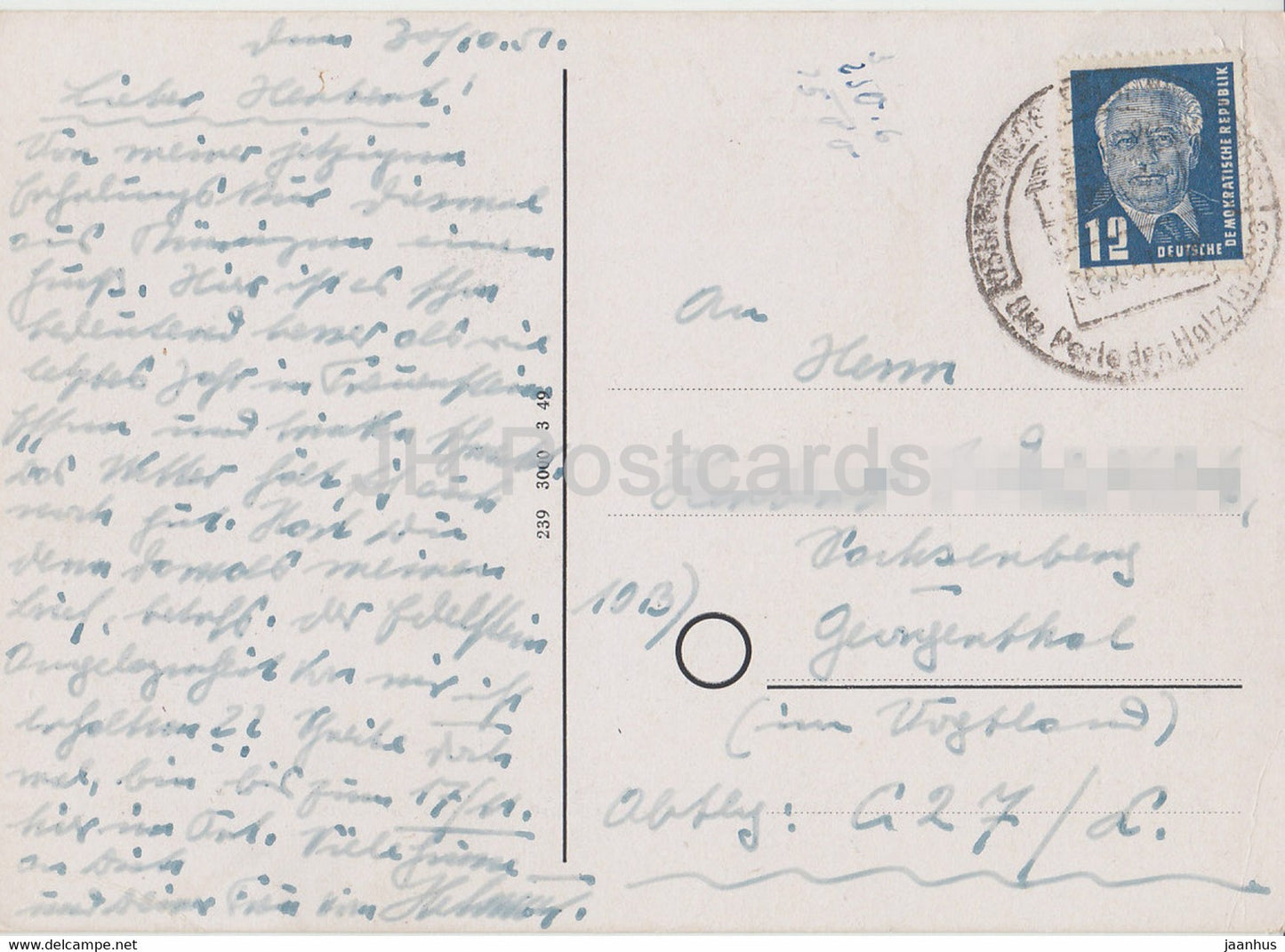 Bad Klosterlausnitz i Thur - Deutschland DDR - gebraucht