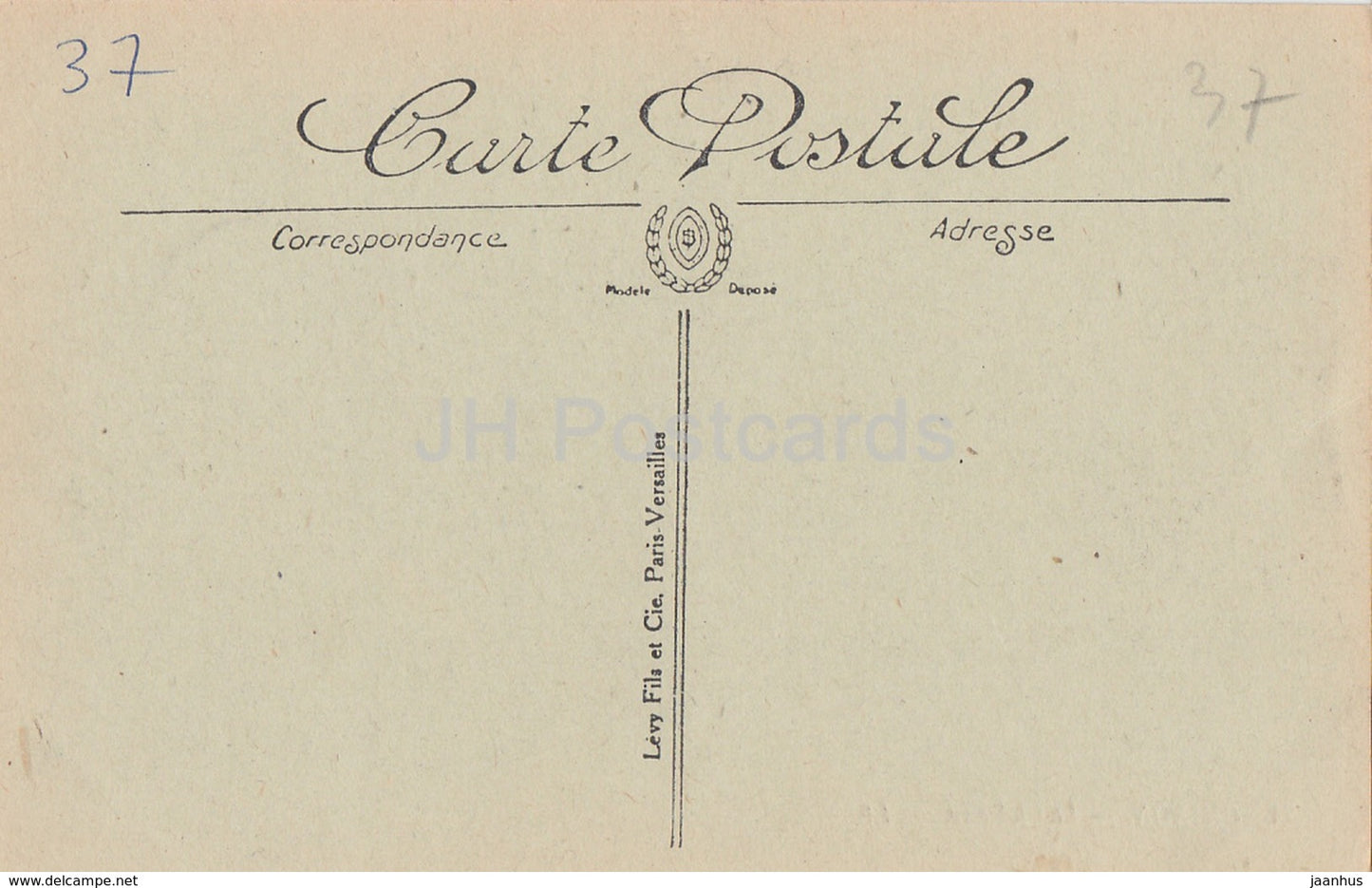 Chinon - Le Chateau - 21 - château - carte postale ancienne - France - inutilisée