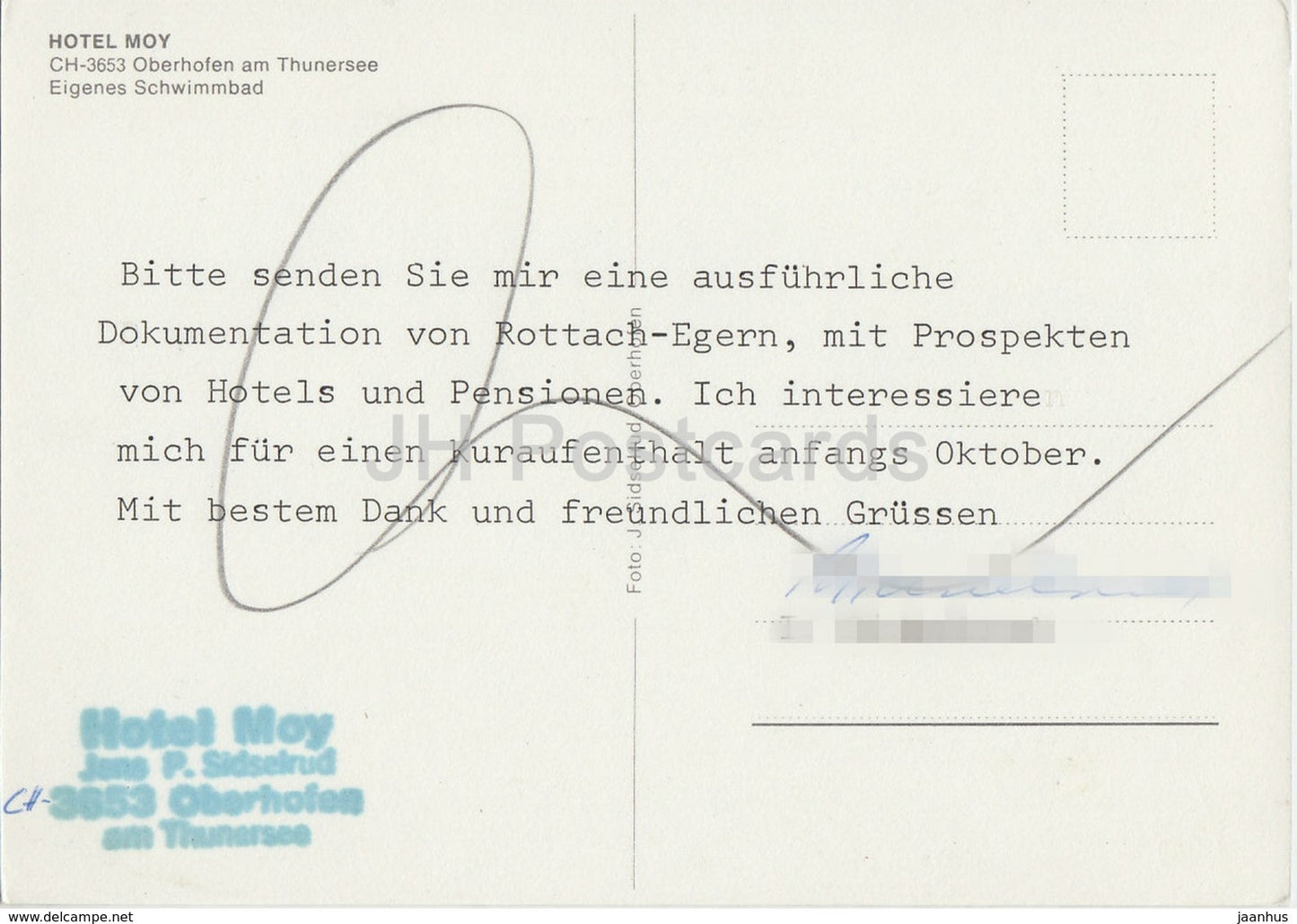 Hotel Moy - Oberhofen am Thunersee - Eigenes Schwimmbad - Schweiz - gebraucht