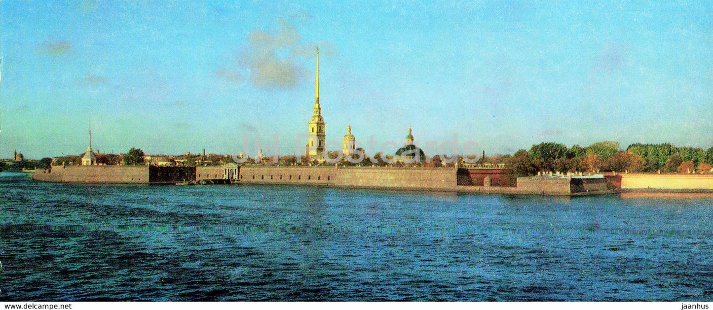 Peter and Paul Fortress - Leningrad - St Petersburg - 1982 - Russia USSR - unused - JH Postcards