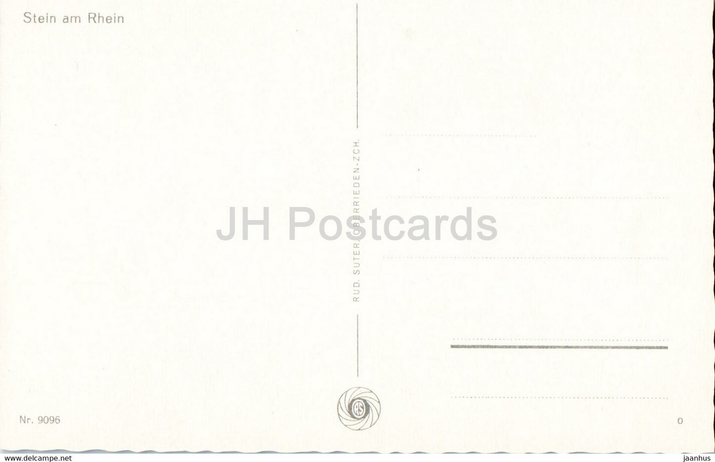 Stein am Rhein - voitures - 9096 - Suisse - inutilisé