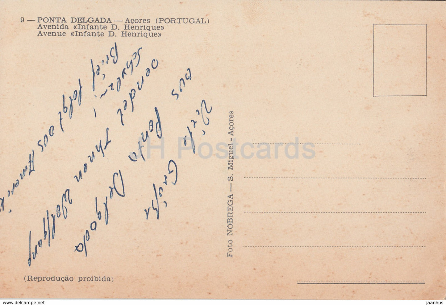 Ponta Delgada - Acores - Avenida Infante D. Henrique - Avenue - 5 - Portugal - gebraucht
