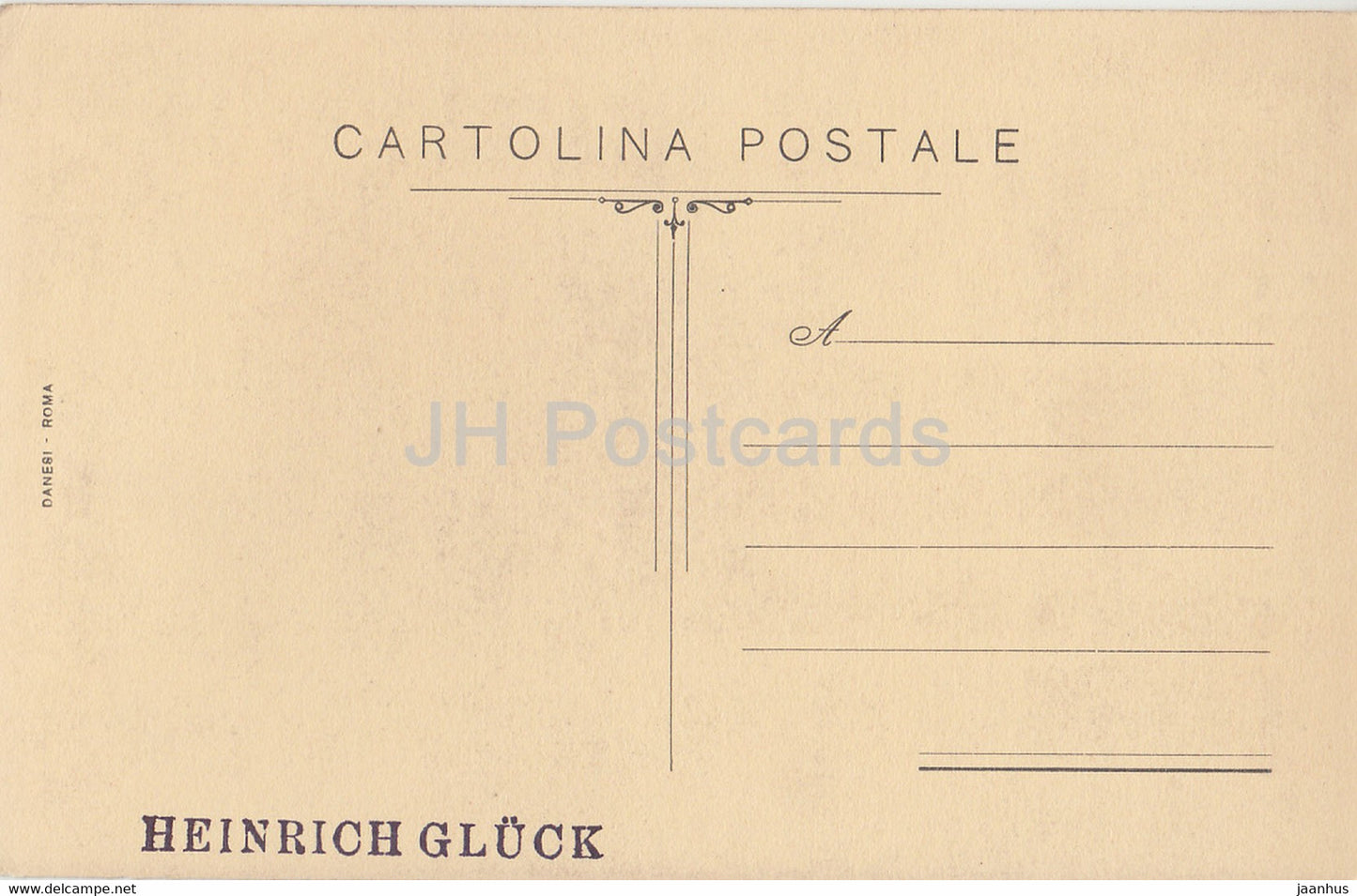 Roma - Rom - Monumento al Cardinale D'Ausia - Chiesa di S Sabina - alte Postkarte - Italien - unbenutzt