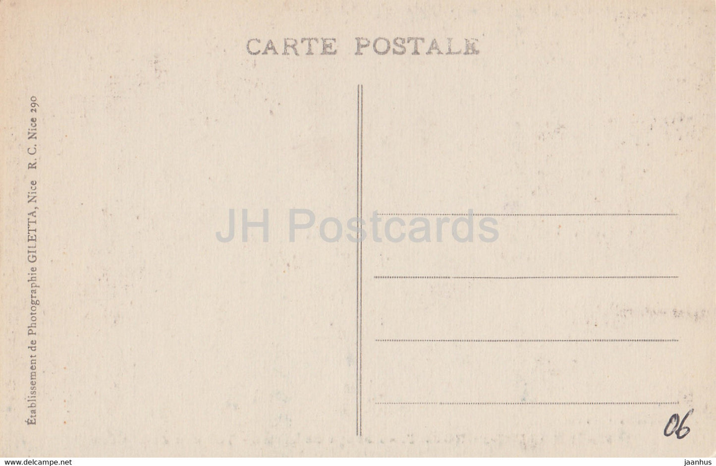 Cannes - Ile Saint Honorat - Abbaye de Lerins - Tableau de la Cene - 164 - alte Postkarte - Frankreich - unbenutzt