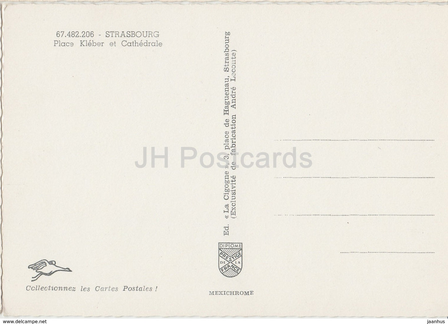 Strasbourg - Place Kleber et Cathédrale - cathédrale - France - inutilisé