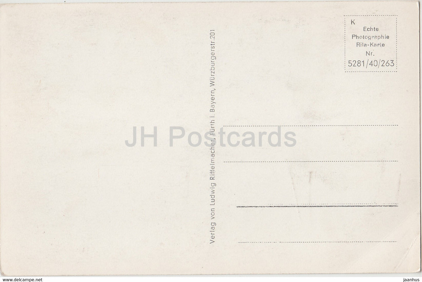 Nürnberg - Bratwurstglocklein erbaut 1313 - alte Postkarte - Deutschland - unbenutzt